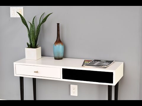 Mid Century Modern Accent Table | DIY Build