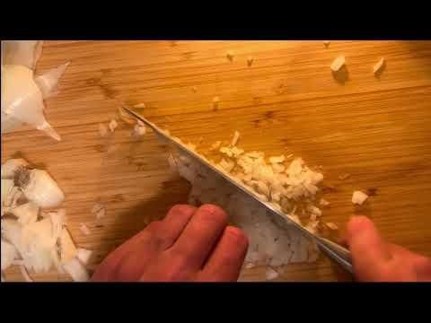 Mincing an Onion