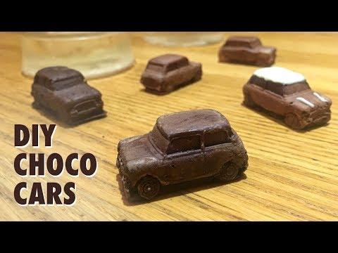 Mini Chocolate Cars - Cheap and Easy from Gelatin Molds - DIY / How-to