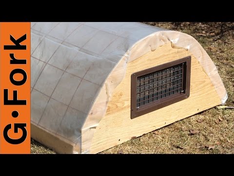 Mini Greenhouse #2 - GardenFork.TV - Updated Vid