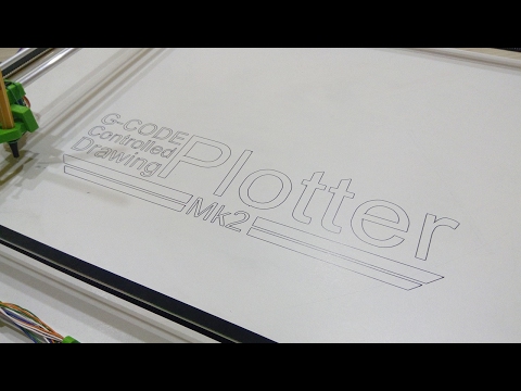 Mk2 drawing Plotter