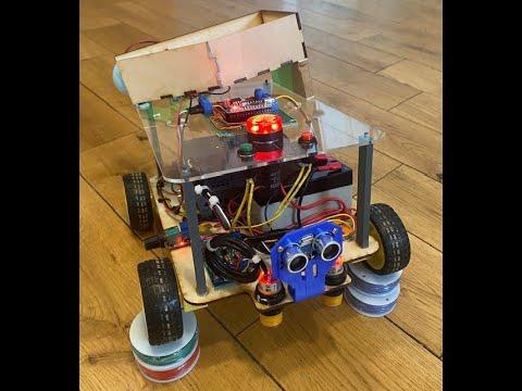 Mobile Robot - PLC Controlled - Part 1 Demonstration