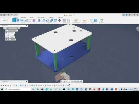 Mobile Robot - PLC Controlled - Part 3 Fusion360