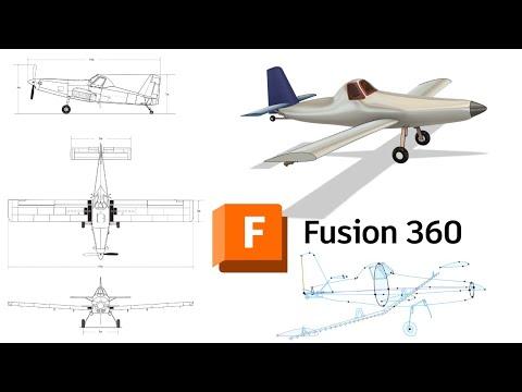 Modeling an Airplane in Fusion 360 | Tutorial