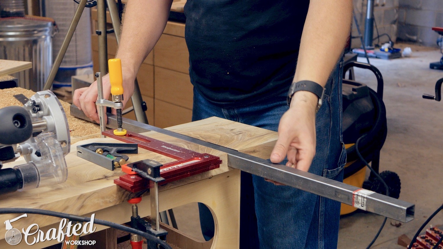 Modern Live Edge Waterfall Coffee Table | How To Build - Woodworking - 11.jpg