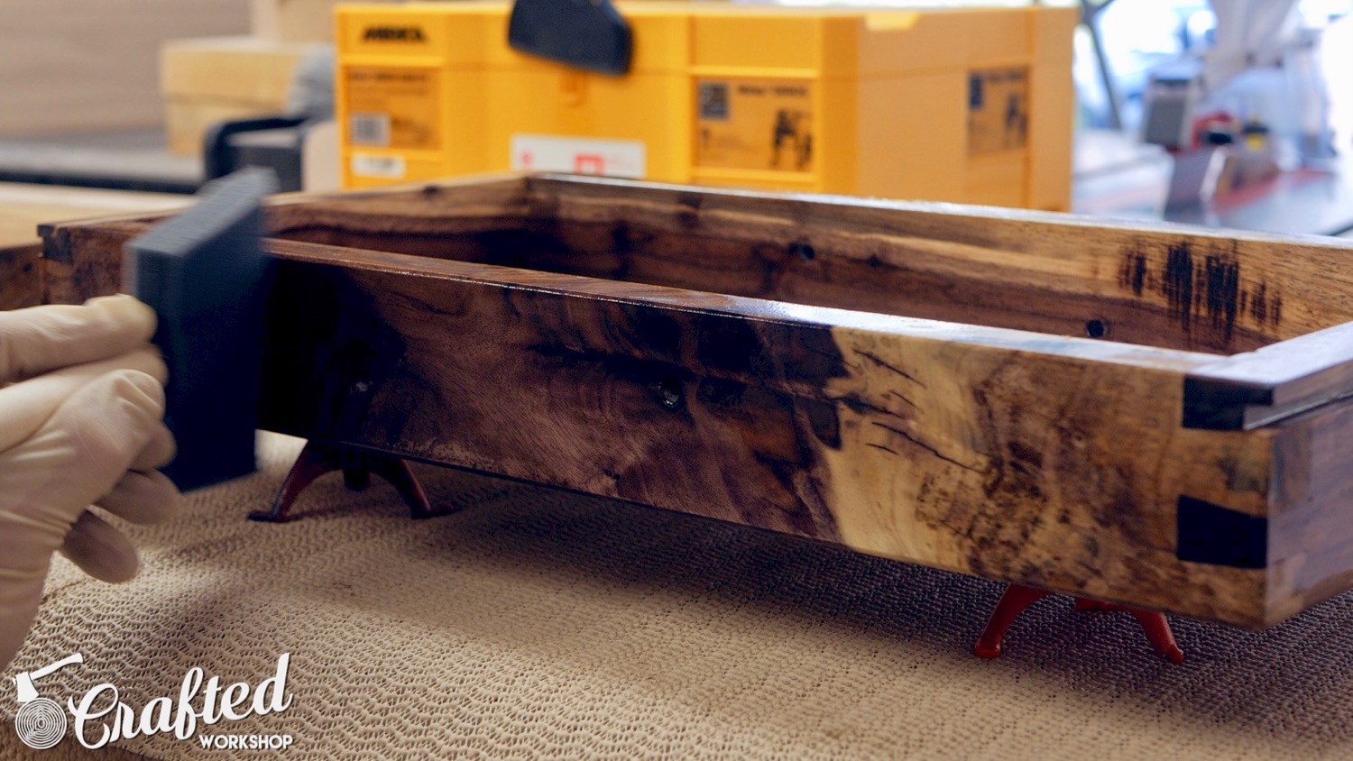 Modern Live Edge Waterfall Coffee Table | How To Build - Woodworking - 18.jpg