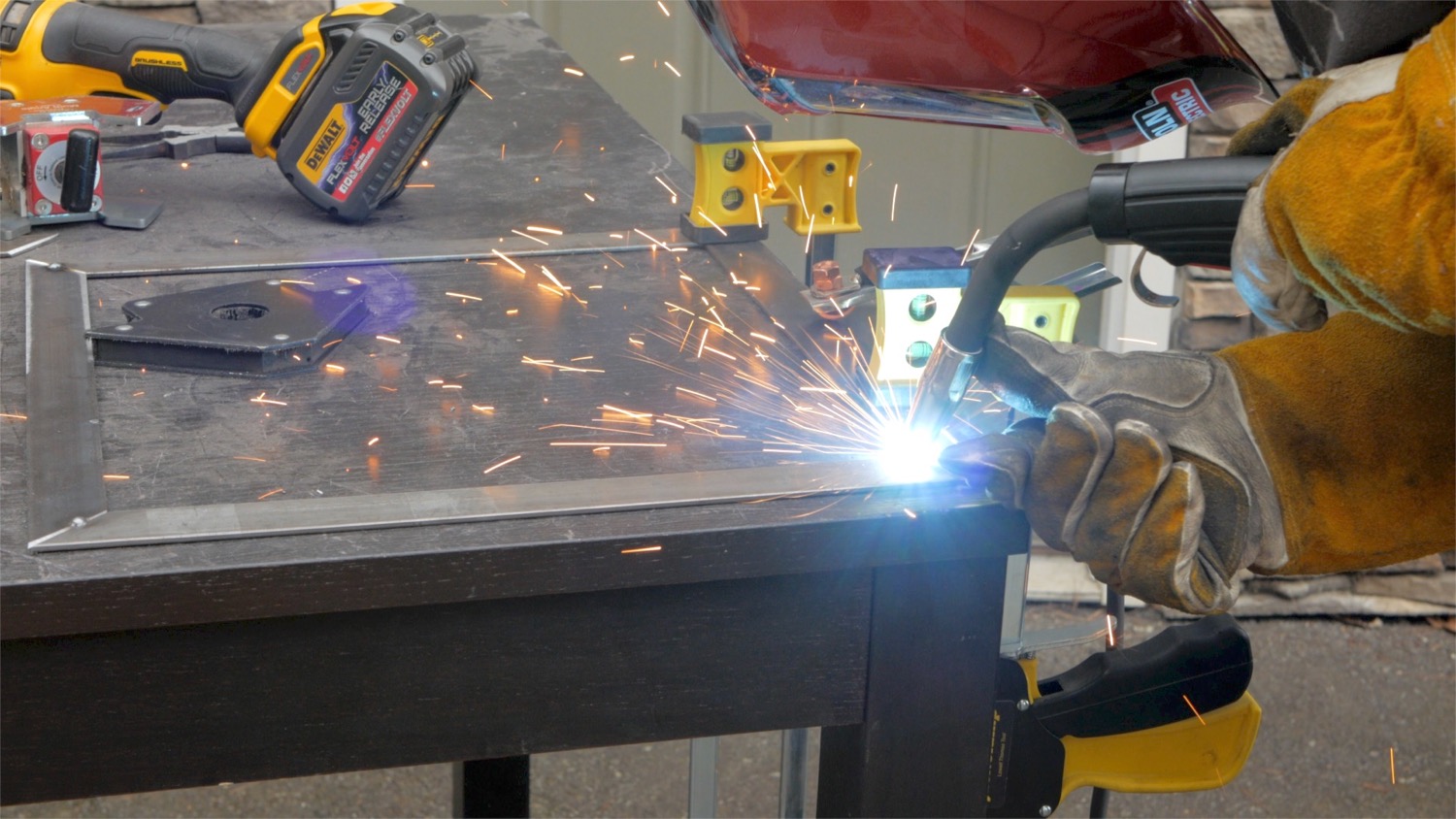 Modern Maple and Steel Coffee Table Part 2 | How To Build - Welding  - 8.jpg