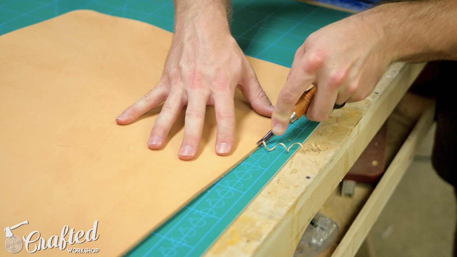 Modern Walnut and Leather Stool | How To Build - Woodworking - 18.jpg