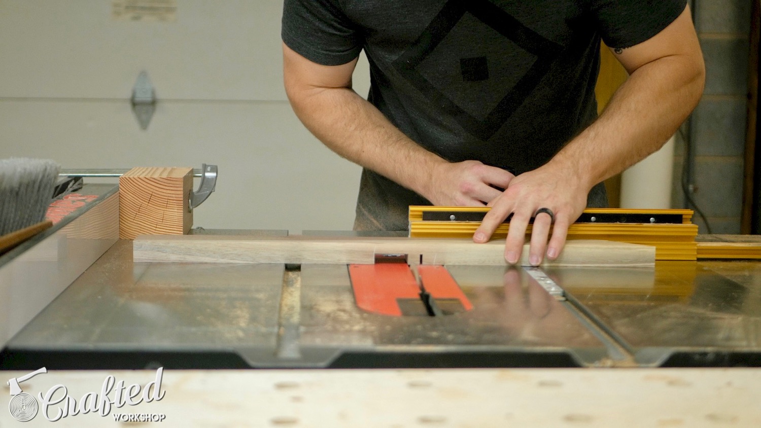 Modern Walnut and Leather Stool | How To Build - Woodworking - 4.jpg