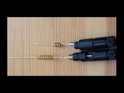 Modifying a 2 4 GHz dipole antenna to 5 GHz