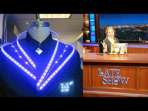 Moon Secrets LED Jacket // Becky Stern