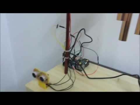 Motion Activated Indoor Windchime