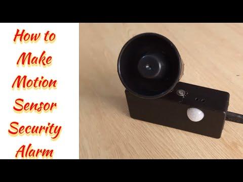 Motion Sensor Security Alarm | How To Safe Your Shop From Theft | PIR Motion Sensor with Arduino