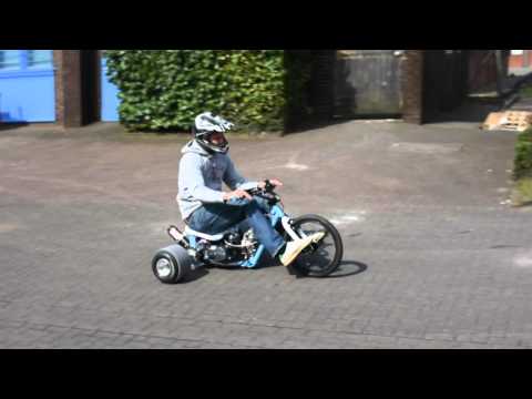 Motorised Drift Trike - First ride