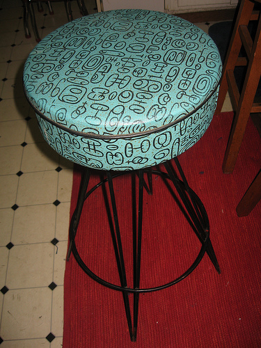 My $3.00 vintage stool