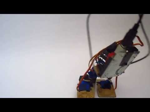 My Biped Robot Walking