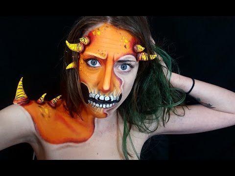 My Demon is coming out! (body paint)