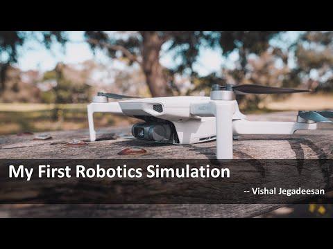 My First Robotics Simulation Video