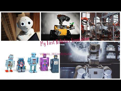 My First Robotics Simulation Video