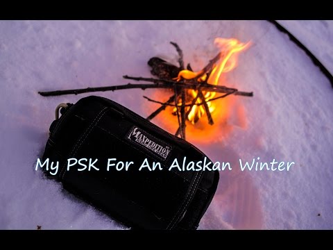 My Pocket Survival Kit, For An Alaskan Winter