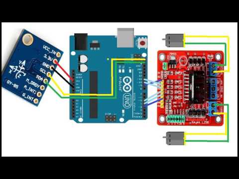 My first Self balancing robot diy easy under 25S