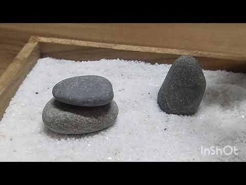 My mini zen garden for my desk