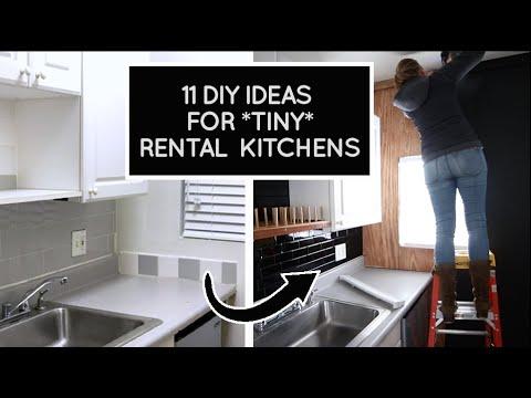 My most extreme &amp; creative rental kitchen makeover ever!