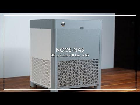 NOOS &ndash; 3D Printed NAS Case Assembly Guide (Mini-ITX, 6&ndash;8 Bays, Pico/Flex PSU)