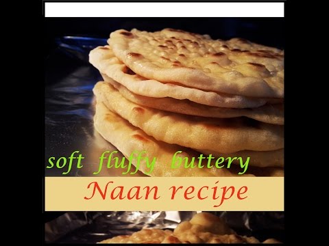 Naan Recipe - SOFT  FLUFFY  BUTTERY stove-top NAAN recipe ! SUPER-HiT naan recipe !