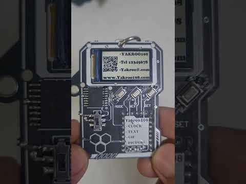 Neck watch 4 (PICO ZERO+ST7789)Low Power #shorts#short#viral#status #tiktok #trending