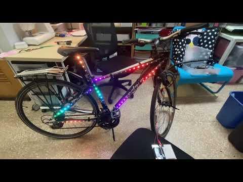 NeoPixel Bike Project Progress