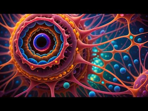 Nexxus 604 - Microcosmos - Psychedelic trance mix 2024 &bull; (4K animated graphic visuals)