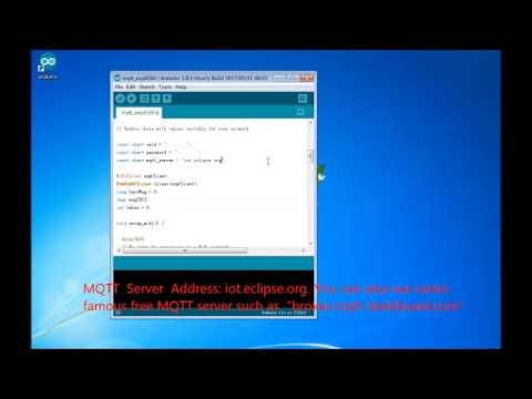 NodeMCU IOT Kit Lesson 6: MQTT Basic Example