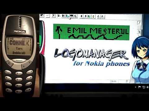 Nokia 3310 cu LogoManager (imagine corectata)