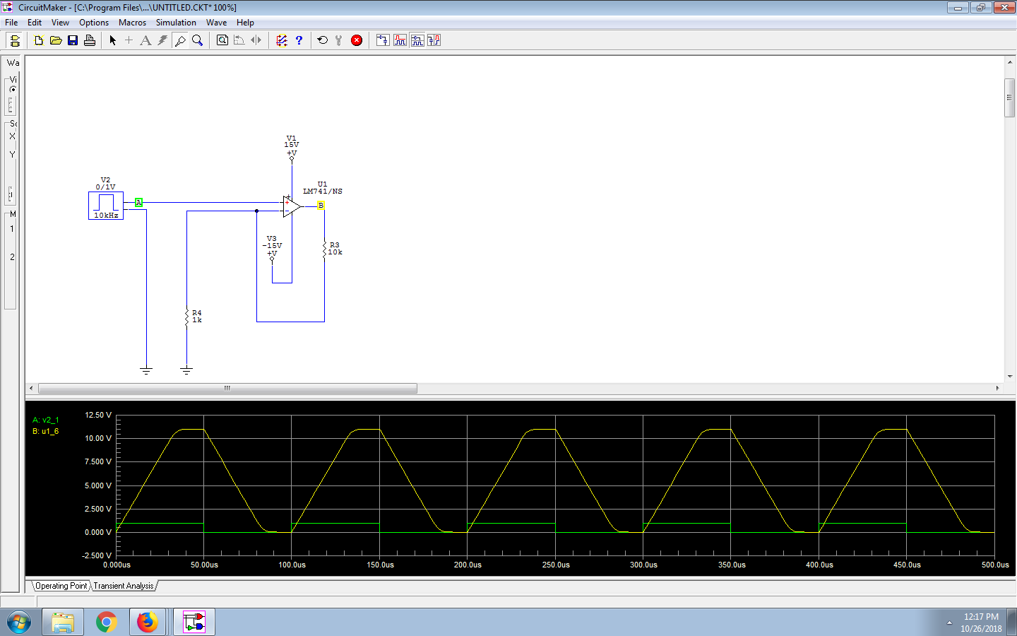 Non-Inverting Amplifier with waveform.png