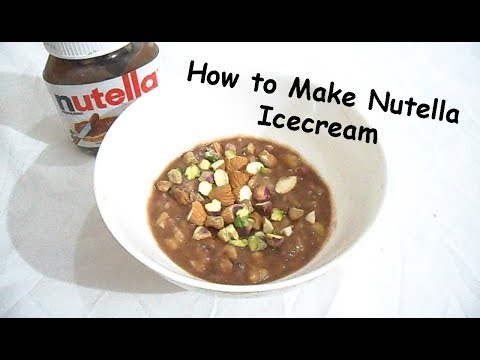 Nutella Icecream