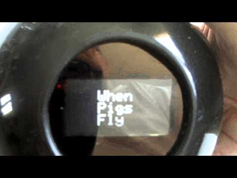 OLED Magic 8 Ball with Attitude