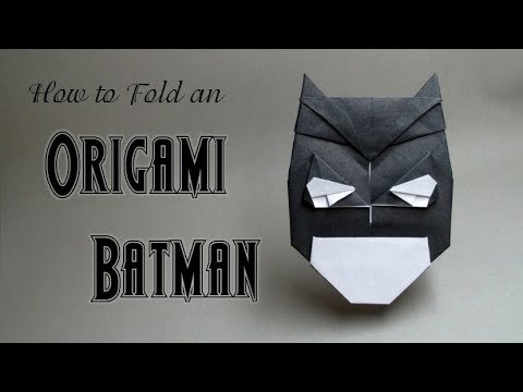 ORIGAMI BATMAN TUTORIAL (DC COMICS) - KYLE HARRINGTON