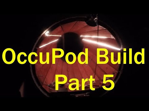 OccuPod Build Part 5 - Adding lights and Windows!