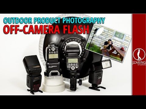 Off Camera Flash for Outdoor Product Photography