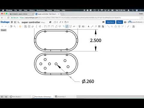 OnShape 21   Drawings