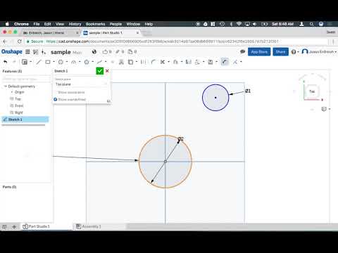 OnShape 6   Size, Measurements, Distances, Dimensions