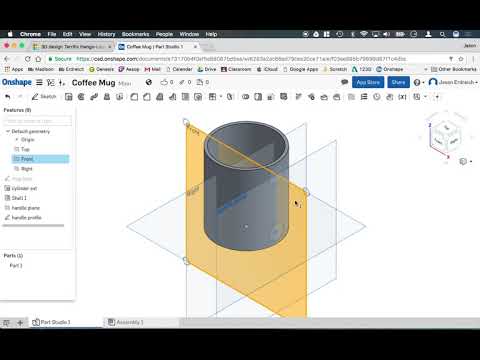 Onshape - Coffee Mug