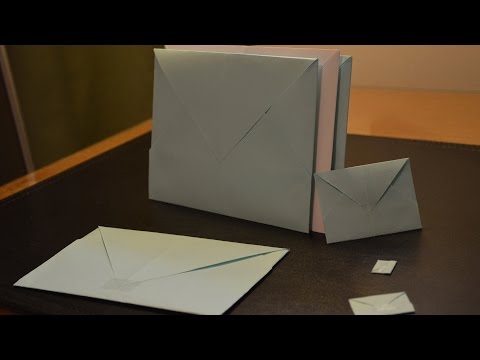 Origami: How to Make a Paper Envelope