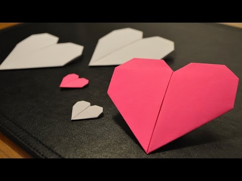 Origami: How to Make a Paper Heart