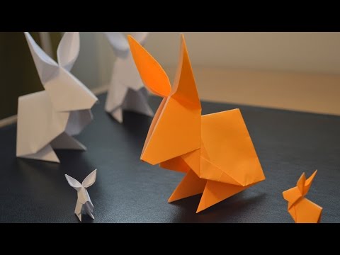 Origami: How to Make a Paper Rabbit