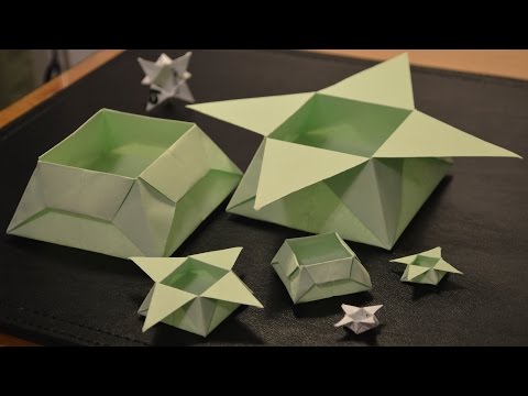 Origami: How to Make a Star Box