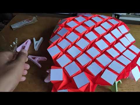 Origami Water bomb Tessalation