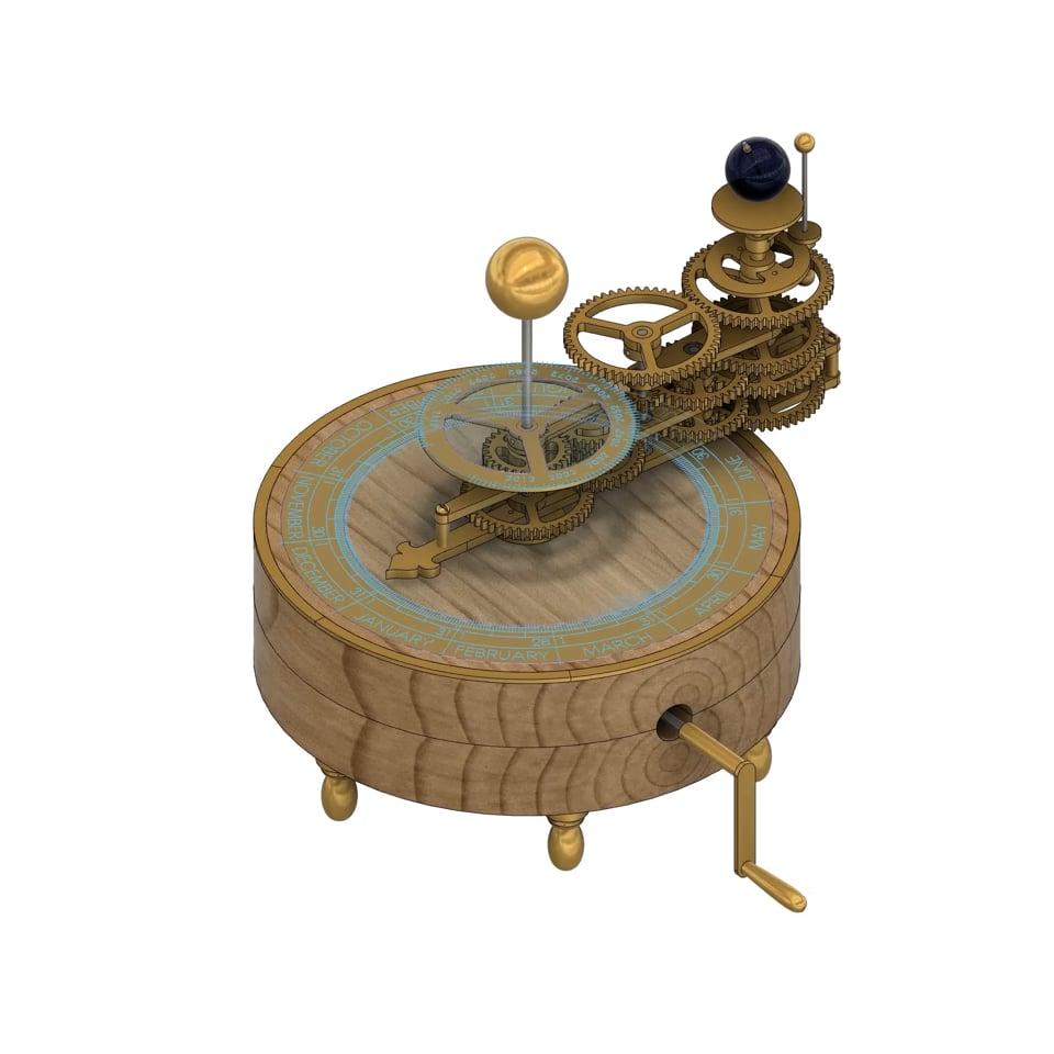 Orrery &ndash; 3D model