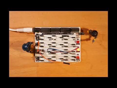 Oscillator on the MH-EDU-Electronics LogicBoard